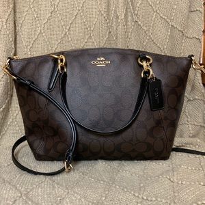 COACH Small Kelsey signature satchel